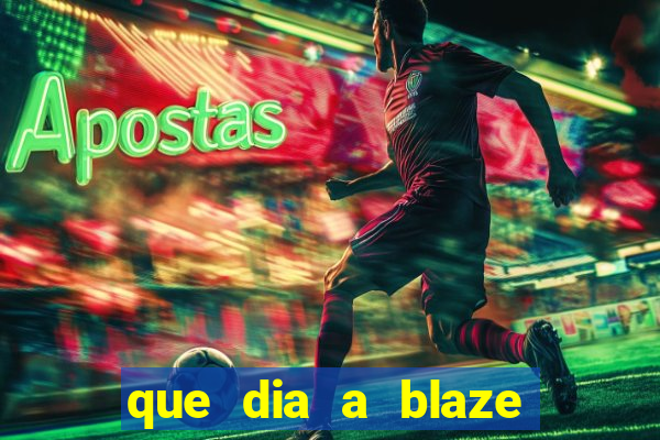 que dia a blaze paga o cashback